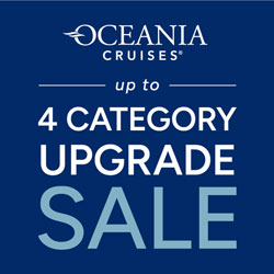 Up to 4-Category Free Stateroom Upgrade