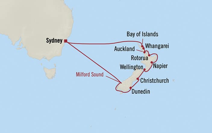 Cruise From Sydney 14 Night Cruise Oceania Cruise Destinations